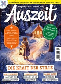 Titelbild der Ausgabe 6/2025 von Auszeit. Diese Zeitschrift und viele weitere Frauenzeitschriften als Abo oder epaper bei United Kiosk online kaufen.
