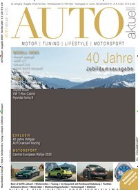 Titelbild der Ausgabe 4/2025 von Auto aktuell. Diese Zeitschrift und viele weitere Automagazine und Motorradzeitschriften als Abo oder epaper bei United Kiosk online kaufen.