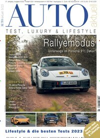 Titelbild der Ausgabe 5/2023 von Auto aktuell. Diese Zeitschrift und viele weitere Automagazine und Motorradzeitschriften als Abo oder epaper bei United Kiosk online kaufen.