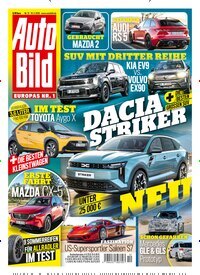 Titelbild der Ausgabe 12/2026 von Auto Bild. Diese Zeitschrift und viele weitere Automagazine und Motorradzeitschriften als Abo oder epaper bei United Kiosk online kaufen.