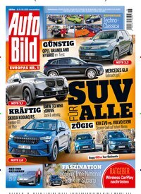 Titelbild der Ausgabe 18/2025 von Auto Bild. Diese Zeitschrift und viele weitere Automagazine und Motorradzeitschriften als Abo oder epaper bei United Kiosk online kaufen.