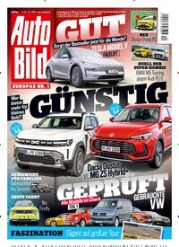 Titelbild der Ausgabe 20/2025 von Auto Bild. Diese Zeitschrift und viele weitere Automagazine und Motorradzeitschriften als Abo oder epaper bei United Kiosk online kaufen.