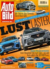 Titelbild der Ausgabe 23/2022 von Auto Bild. Diese Zeitschrift und viele weitere Automagazine und Motorradzeitschriften als Abo oder epaper bei United Kiosk online kaufen.