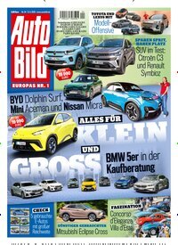 Titelbild der Ausgabe 24/2025 von Auto Bild. Diese Zeitschrift und viele weitere Automagazine und Motorradzeitschriften als Abo oder epaper bei United Kiosk online kaufen.
