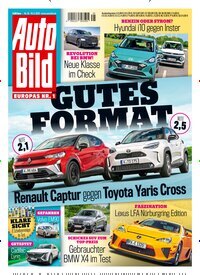 Titelbild der Ausgabe 25/2025 von Auto Bild. Diese Zeitschrift und viele weitere Automagazine und Motorradzeitschriften als Abo oder epaper bei United Kiosk online kaufen.