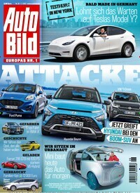 Titelbild der Ausgabe 26/2021 von Auto Bild. Diese Zeitschrift und viele weitere Automagazine und Motorradzeitschriften als Abo oder epaper bei United Kiosk online kaufen.