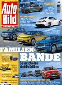 Titelbild der Ausgabe 27/2021 von Auto Bild. Diese Zeitschrift und viele weitere Automagazine und Motorradzeitschriften als Abo oder epaper bei United Kiosk online kaufen.