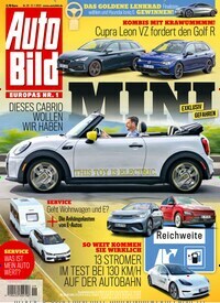 Titelbild der Ausgabe 29/2022 von Auto Bild. Diese Zeitschrift und viele weitere Automagazine und Motorradzeitschriften als Abo oder epaper bei United Kiosk online kaufen.