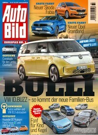 Titelbild der Ausgabe 33/2021 von Auto Bild. Diese Zeitschrift und viele weitere Automagazine und Motorradzeitschriften als Abo oder epaper bei United Kiosk online kaufen.