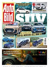 Titelbild der Ausgabe 36/2025 von Auto Bild. Diese Zeitschrift und viele weitere Automagazine und Motorradzeitschriften als Abo oder epaper bei United Kiosk online kaufen.
