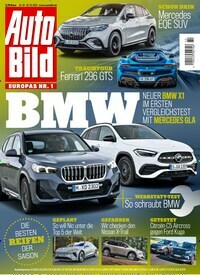 Titelbild der Ausgabe 42/2022 von Auto Bild. Diese Zeitschrift und viele weitere Automagazine und Motorradzeitschriften als Abo oder epaper bei United Kiosk online kaufen.