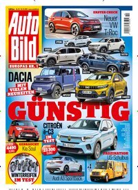 Titelbild der Ausgabe 42/2025 von Auto Bild. Diese Zeitschrift und viele weitere Automagazine und Motorradzeitschriften als Abo oder epaper bei United Kiosk online kaufen.