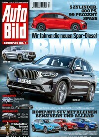 Titelbild der Ausgabe 43/2021 von Auto Bild. Diese Zeitschrift und viele weitere Automagazine und Motorradzeitschriften als Abo oder epaper bei United Kiosk online kaufen.