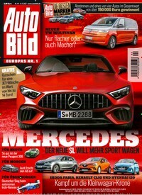 Titelbild der Ausgabe 44/2021 von Auto Bild. Diese Zeitschrift und viele weitere Automagazine und Motorradzeitschriften als Abo oder epaper bei United Kiosk online kaufen.
