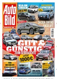 Titelbild der Ausgabe 44/2025 von Auto Bild. Diese Zeitschrift und viele weitere Automagazine und Motorradzeitschriften als Abo oder epaper bei United Kiosk online kaufen.