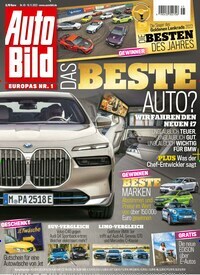 Titelbild der Ausgabe 45/2022 von Auto Bild. Diese Zeitschrift und viele weitere Automagazine und Motorradzeitschriften als Abo oder epaper bei United Kiosk online kaufen.