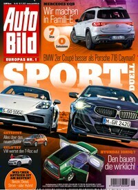 Titelbild der Ausgabe 46/2021 von Auto Bild. Diese Zeitschrift und viele weitere Automagazine und Motorradzeitschriften als Abo oder epaper bei United Kiosk online kaufen.