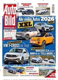 Titelbild der Ausgabe 51/2025 von Auto Bild. Diese Zeitschrift und viele weitere Automagazine und Motorradzeitschriften als Abo oder epaper bei United Kiosk online kaufen.
