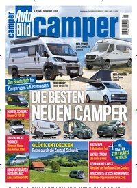 Titelbild der Ausgabe 1/2026 von Auto Bild camper. Diese Zeitschrift und viele weitere Automagazine und Motorradzeitschriften als Abo oder epaper bei United Kiosk online kaufen.