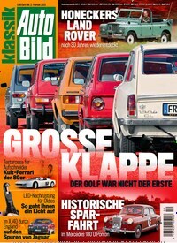 Titelbild der Ausgabe 2/2023 von Auto Bild klassik. Diese Zeitschrift und viele weitere Automagazine und Motorradzeitschriften als Abo oder epaper bei United Kiosk online kaufen.