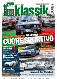 Titelbild der Ausgabe 3/2026 von Auto Bild klassik. Diese Zeitschrift und viele weitere Automagazine und Motorradzeitschriften als Abo oder epaper bei United Kiosk online kaufen.
