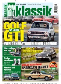 Titelbild der Ausgabe 6/2026 von Auto Bild klassik. Diese Zeitschrift und viele weitere Automagazine und Motorradzeitschriften als Abo oder epaper bei United Kiosk online kaufen.