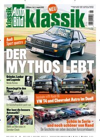 Titelbild der Ausgabe 8/2025 von Auto Bild klassik. Diese Zeitschrift und viele weitere Automagazine und Motorradzeitschriften als Abo oder epaper bei United Kiosk online kaufen.