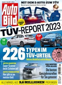 Titelbild der Ausgabe 1/2023 von Auto Bild Spezial TÜV Report. Diese Zeitschrift und viele weitere Automagazine und Motorradzeitschriften als Abo oder epaper bei United Kiosk online kaufen.