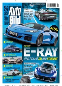 Titelbild der Ausgabe 4/2025 von Auto Bild sportscars. Diese Zeitschrift und viele weitere Automagazine und Motorradzeitschriften als Abo oder epaper bei United Kiosk online kaufen.