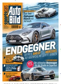 Titelbild der Ausgabe 10/2023 von Auto Bild sportscars. Diese Zeitschrift und viele weitere Automagazine und Motorradzeitschriften als Abo oder epaper bei United Kiosk online kaufen.