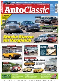 Titelbild der Ausgabe 4/2025 von Auto Classic. Diese Zeitschrift und viele weitere Automagazine und Motorradzeitschriften als Abo oder epaper bei United Kiosk online kaufen.