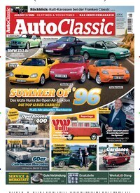 Titelbild der Ausgabe 5/2026 von Auto Classic. Diese Zeitschrift und viele weitere Automagazine und Motorradzeitschriften als Abo oder epaper bei United Kiosk online kaufen.