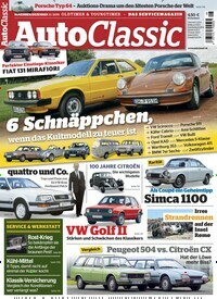 Titelbild der Ausgabe 8/2019 von Auto Classic. Diese Zeitschrift und viele weitere Automagazine und Motorradzeitschriften als Abo oder epaper bei United Kiosk online kaufen.