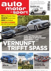 Titelbild der Ausgabe 11/2025 von auto motor und sport. Diese Zeitschrift und viele weitere Automagazine und Motorradzeitschriften als Abo oder epaper bei United Kiosk online kaufen.