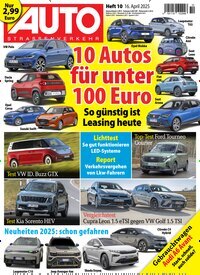 Titelbild der Ausgabe 10/2025 von Auto Straßenverkehr. Diese Zeitschrift und viele weitere Automagazine und Motorradzeitschriften als Abo oder epaper bei United Kiosk online kaufen.