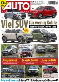 Titelbild der Ausgabe 12/2025 von Auto Straßenverkehr. Diese Zeitschrift und viele weitere Automagazine und Motorradzeitschriften als Abo oder epaper bei United Kiosk online kaufen.