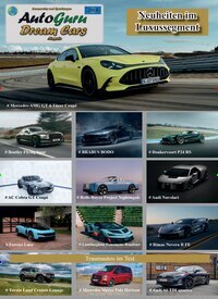 Titelbild der Ausgabe 1/2026 von AutoGuru Dream Cars. Diese Zeitschrift und viele weitere Automagazine und Motorradzeitschriften als Abo oder epaper bei United Kiosk online kaufen.
