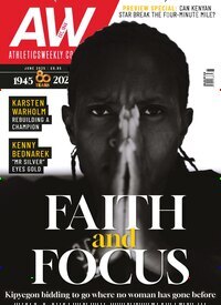 Titelbild der Ausgabe 6/2025 von AW - Athletics Weekly Magazine. Diese Zeitschrift und viele weitere Sportmagazine als Abo oder epaper bei United Kiosk online kaufen.