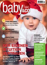 Titelbild der Ausgabe 4/2019 von Baby & Co.. Diese Zeitschrift und viele weitere Elternzeitschriften und Tierzeitschriften als Abo oder epaper bei United Kiosk online kaufen.