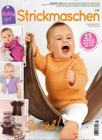 Titelbild der Ausgabe 1/2024 von BabyStrick. Diese Zeitschrift und viele weitere Modemagazine und DIY-Magazine als Abo oder epaper bei United Kiosk online kaufen.