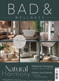 Titelbild der Ausgabe 2/2026 von Bad & Wellness. Diese Zeitschrift und viele weitere Gartenzeitschriften und Wohnzeitschriften als Abo oder epaper bei United Kiosk online kaufen.