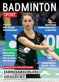 Titelbild der Ausgabe 2/2020 von Badminton Sport. Diese Zeitschrift und viele weitere Sportmagazine als Abo oder epaper bei United Kiosk online kaufen.