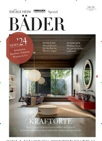 Titelbild der Ausgabe 1/2024 von Bäder Spezial. Diese Zeitschrift und viele weitere Gartenzeitschriften und Wohnzeitschriften als Abo oder epaper bei United Kiosk online kaufen.