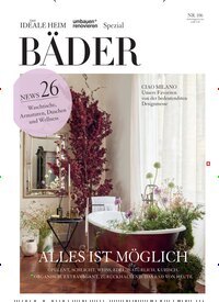 Titelbild der Ausgabe 1/2026 von Bäder Spezial. Diese Zeitschrift und viele weitere Gartenzeitschriften und Wohnzeitschriften als Abo oder epaper bei United Kiosk online kaufen.