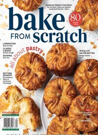 Titelbild der Ausgabe 1/2026 von bake from Scratch. Diese Zeitschrift und viele weitere Kochzeitschriften und Backzeitschriften als Abo oder epaper bei United Kiosk online kaufen.