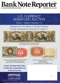 Titelbild der Ausgabe 9/2026 von Bank Note Reporter. Diese Zeitschrift und viele weitere Reisemagazine, Freizeitmagazine und Wissensmagazine als Abo oder epaper bei United Kiosk online kaufen.