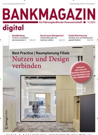 Titelbild der Ausgabe 9/2025 von Bankmagazin. Diese Zeitschrift und viele weitere Businessmagazine als Abo oder epaper bei United Kiosk online kaufen.