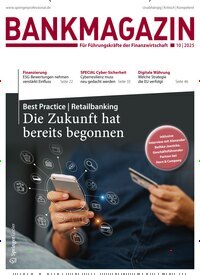 Titelbild der Ausgabe 10/2025 von Bankmagazin. Diese Zeitschrift und viele weitere Businessmagazine als Abo oder epaper bei United Kiosk online kaufen.