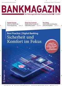 Titelbild der Ausgabe 11/2025 von Bankmagazin. Diese Zeitschrift und viele weitere Businessmagazine als Abo oder epaper bei United Kiosk online kaufen.