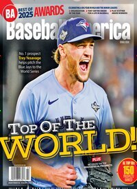Titelbild der Ausgabe 1/2026 von Baseball America. Diese Zeitschrift und viele weitere Sportmagazine als Abo oder epaper bei United Kiosk online kaufen.